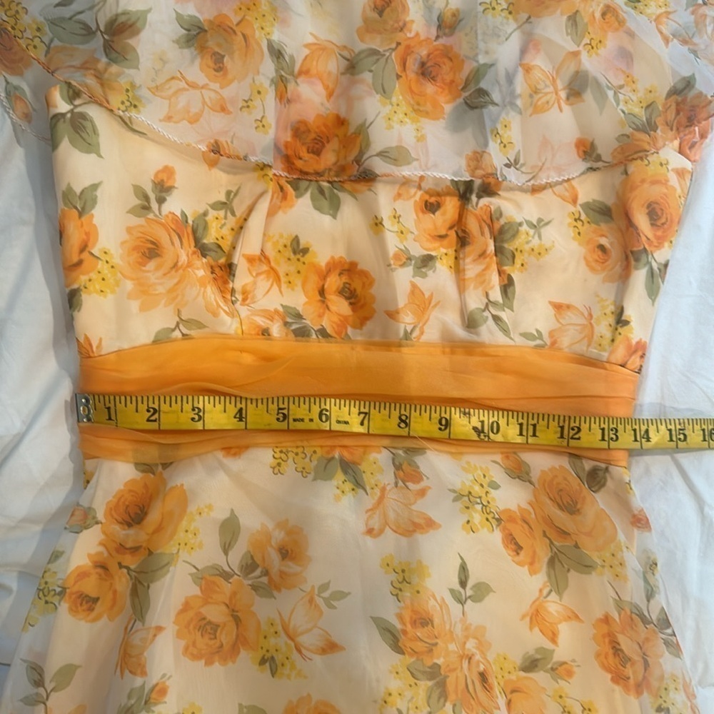 Sylvia Ann 1970’s prom dress or cocktail dress - Picture 8 of 13